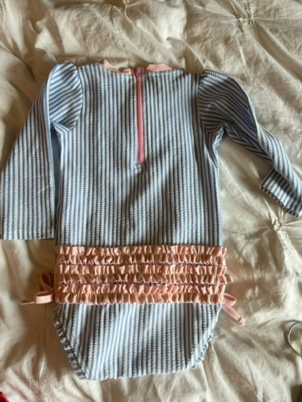 Ruffle Butt Never word suit- sizer 18 -24 month